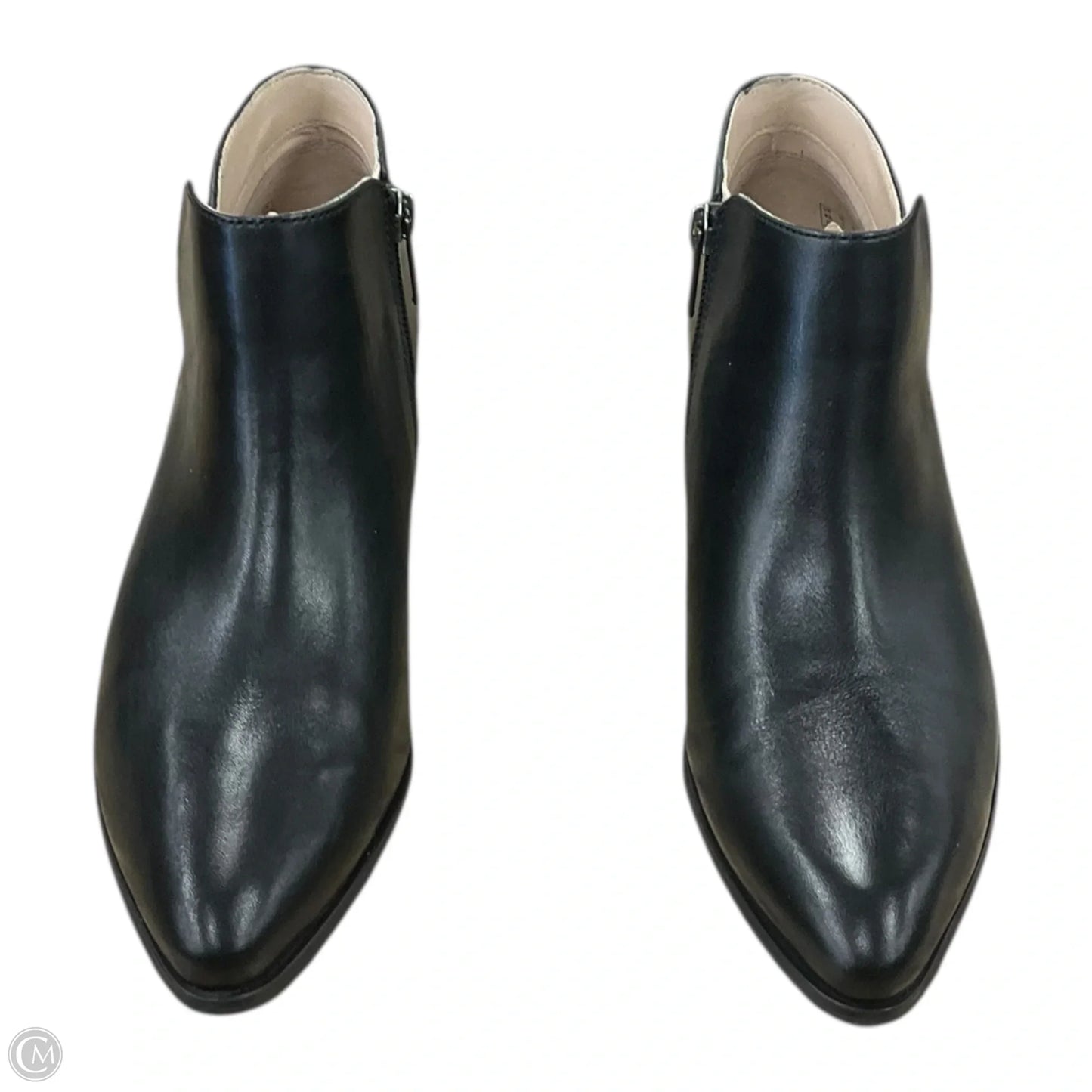 Boots Ankle Heels By Clarks In Black, Size: 7