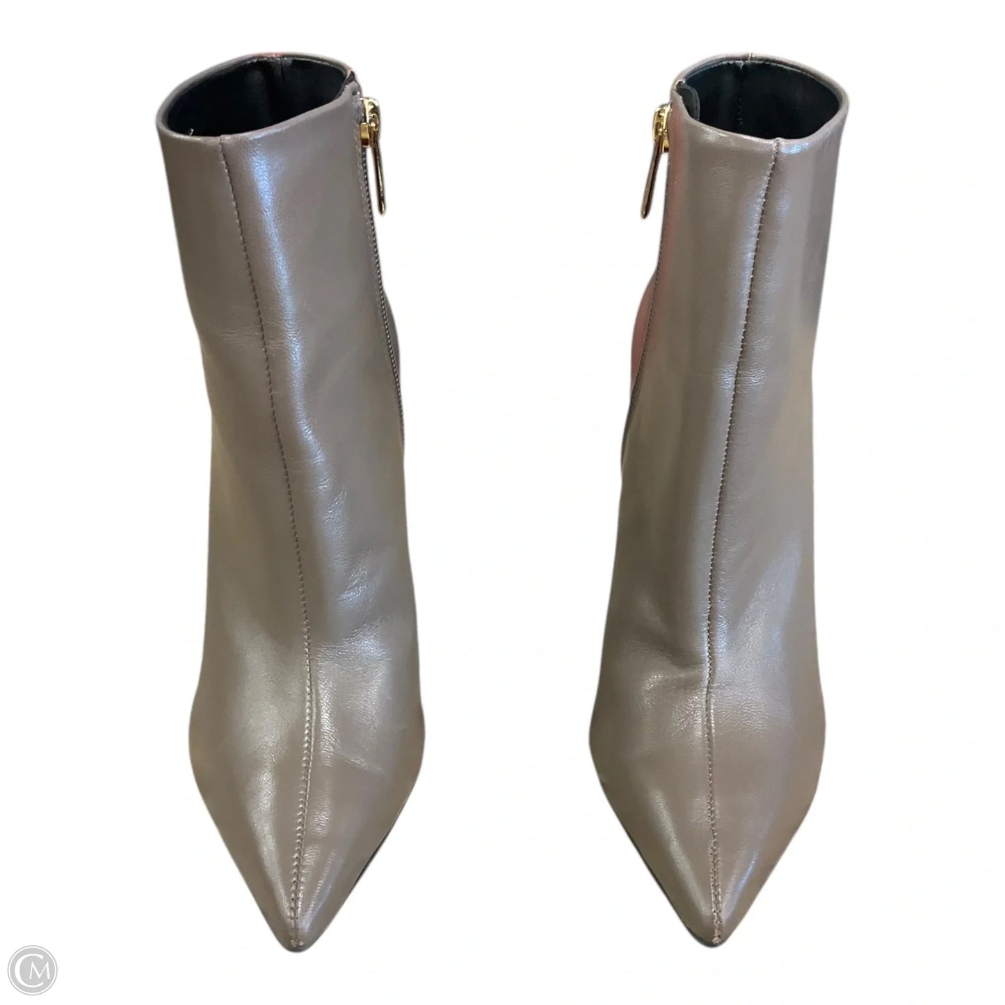 Boots Ankle Heels By Saks Fifth Avenue In Brown, Size: 8