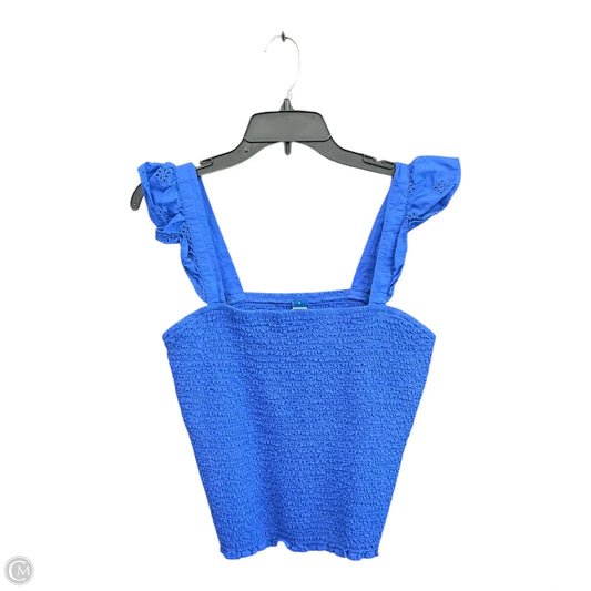 Top Sleeveless By Old Navy In Blue, Size: L
