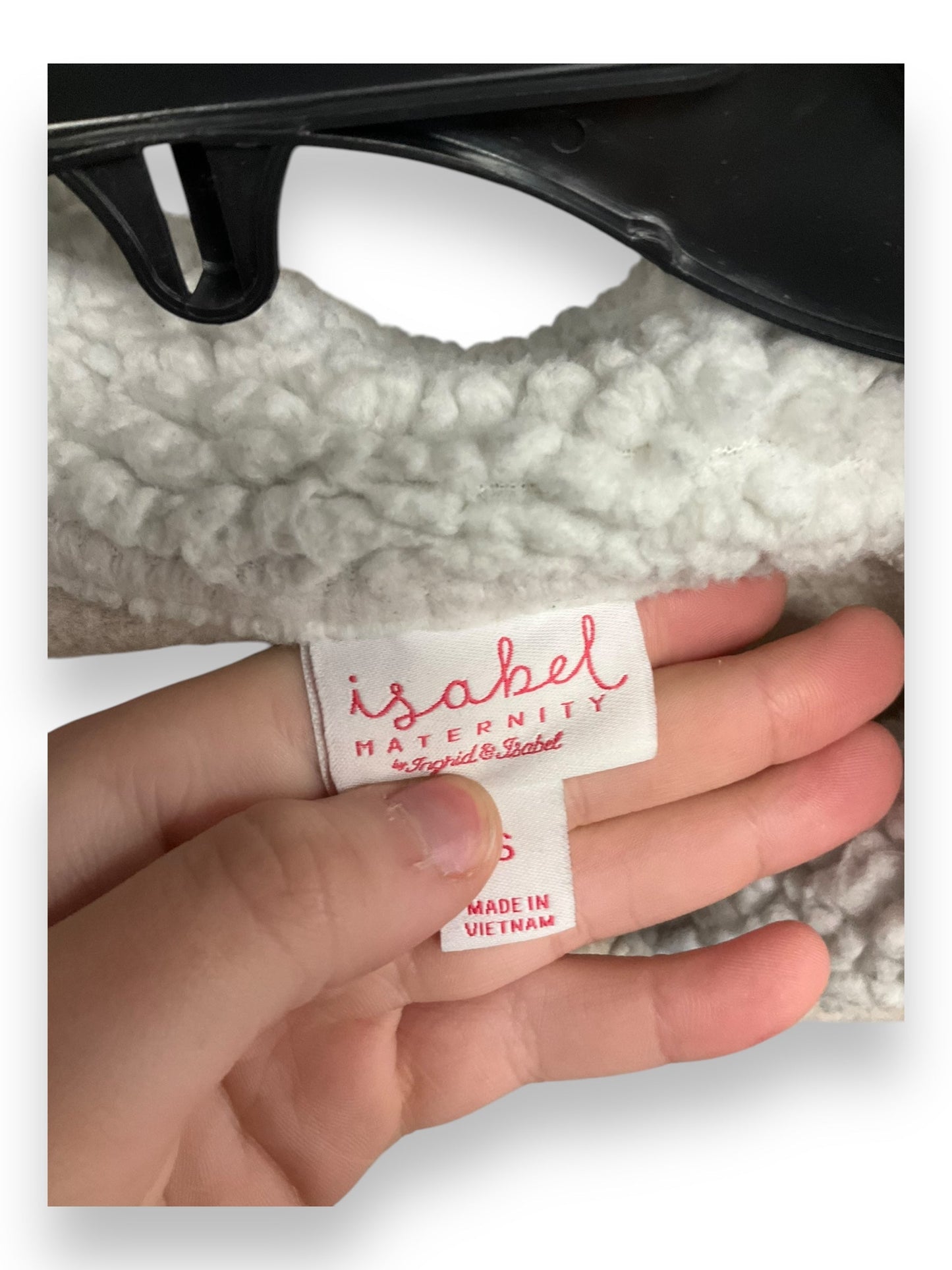 Maternity Top Long Sleeve By Isabel Maternity, Size: S