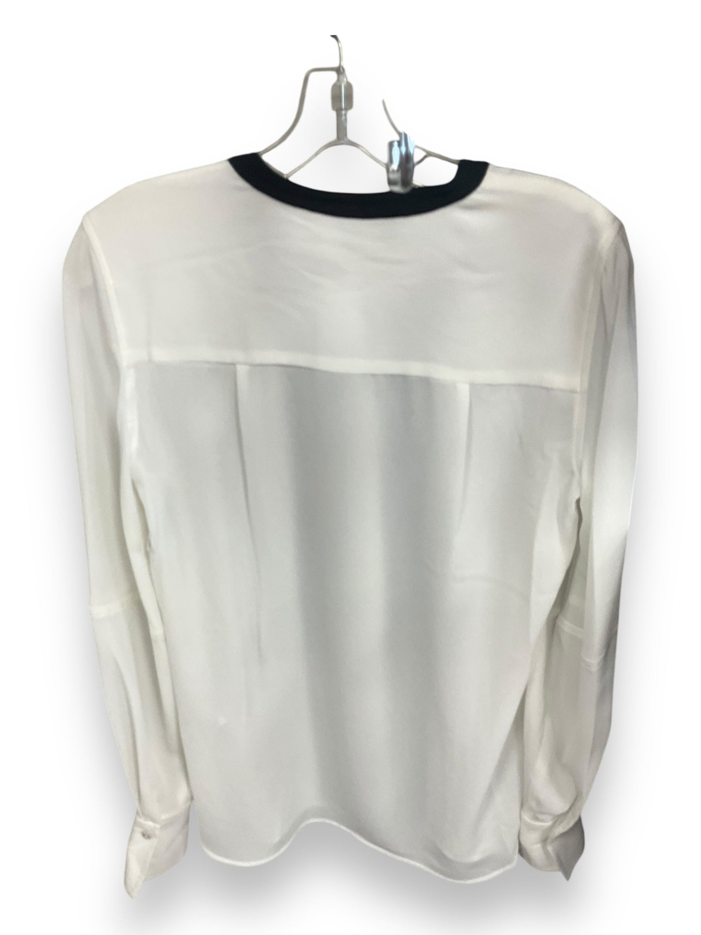 Blouse Long Sleeve By Tommy Hilfiger In White, Size: Xs
