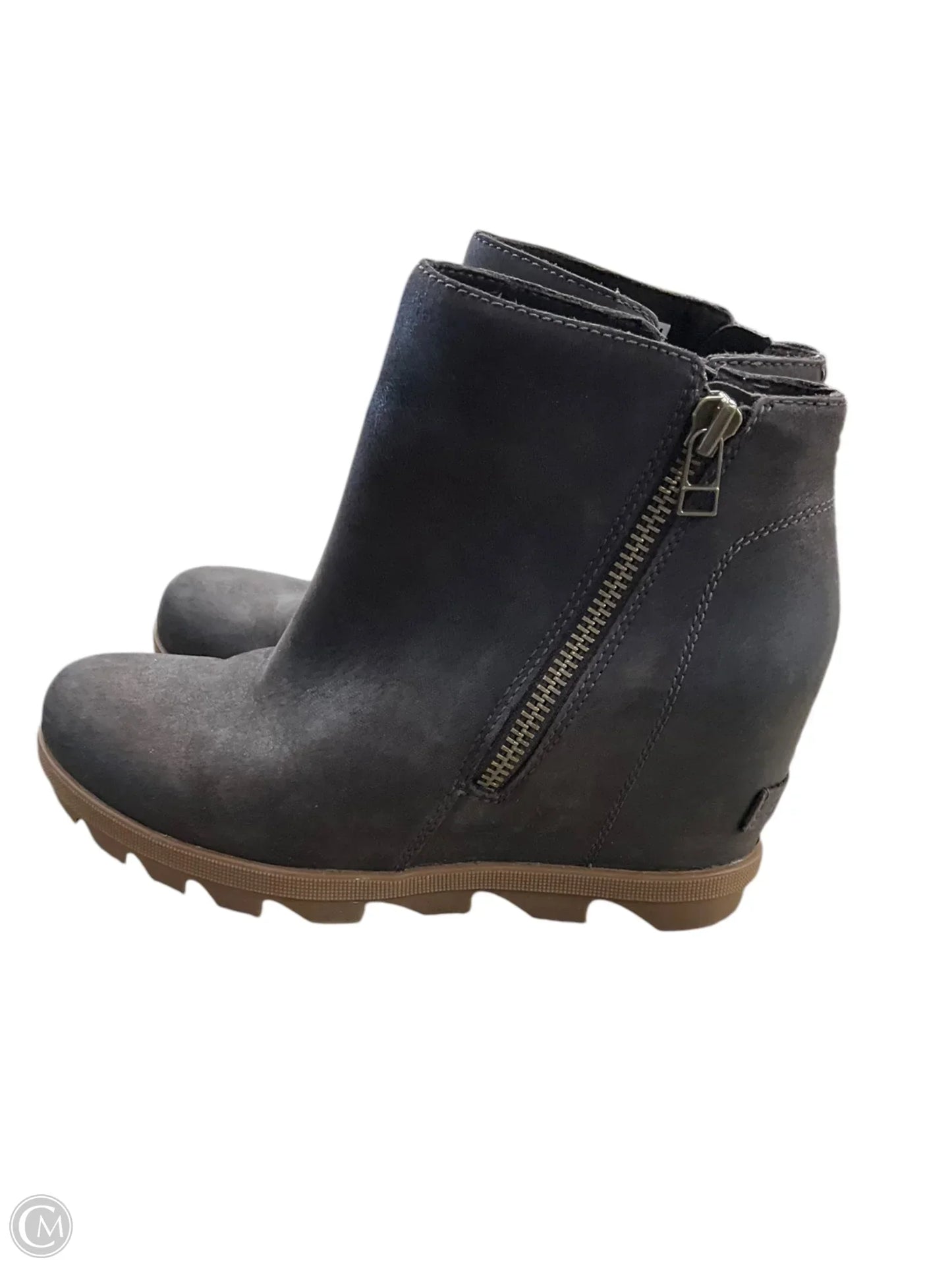 Boots Ankle Flats By Sorel In Brown, Size: 7.5