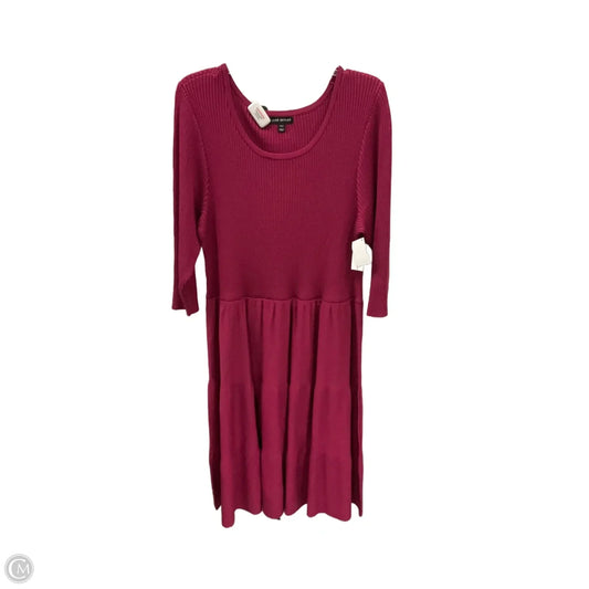 Dress Casual Midi By Lane Bryant In Pink, Size: 18