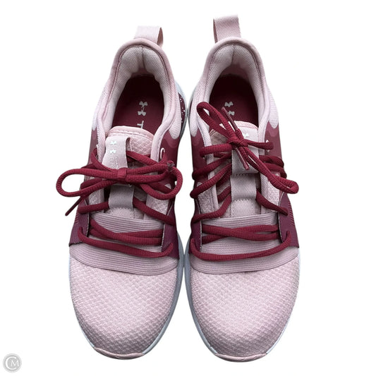 Shoes Sneakers By Under Armour In Pink, Size: 8.5