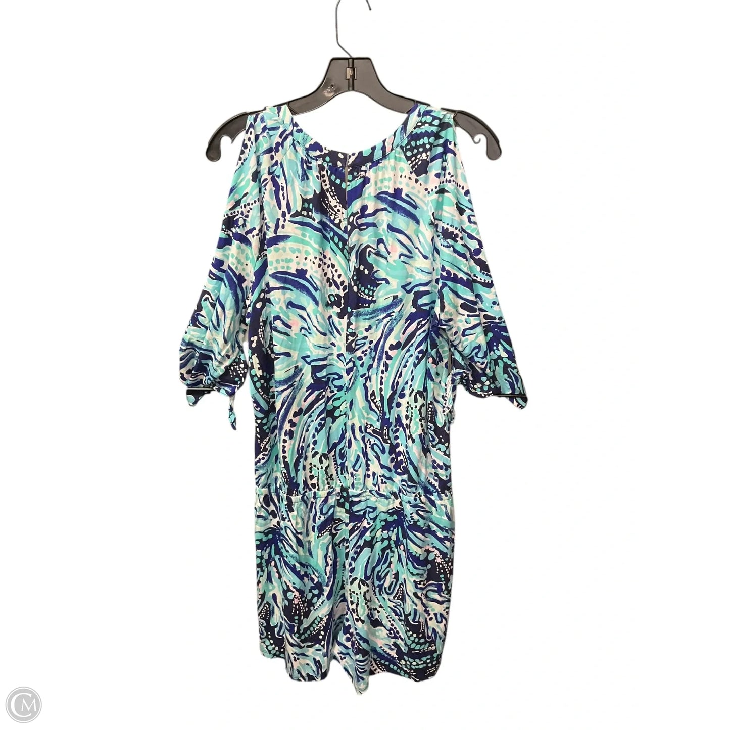 Romper Designer By Lilly Pulitzer In Blue, Size: L