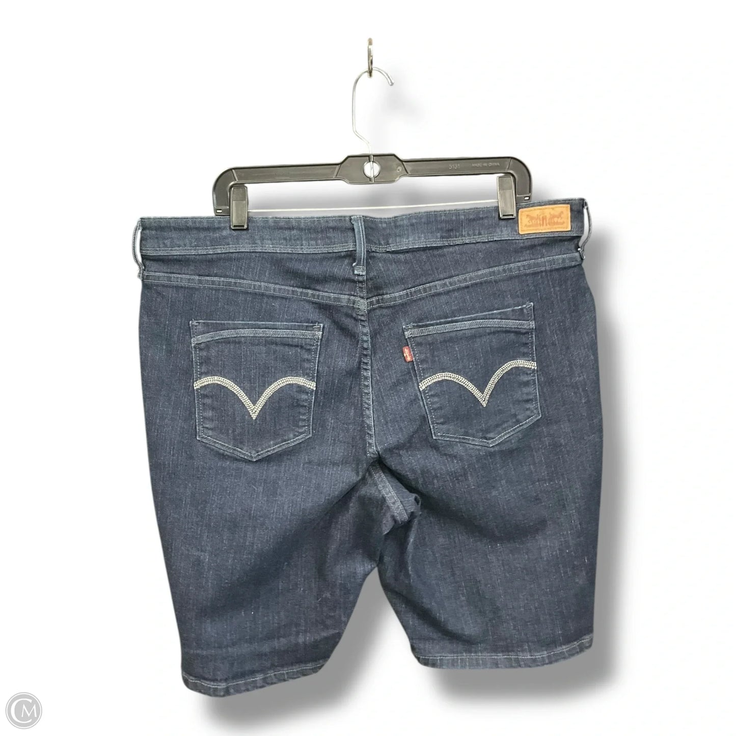 Shorts By Levis In Blue Denim, Size: 20