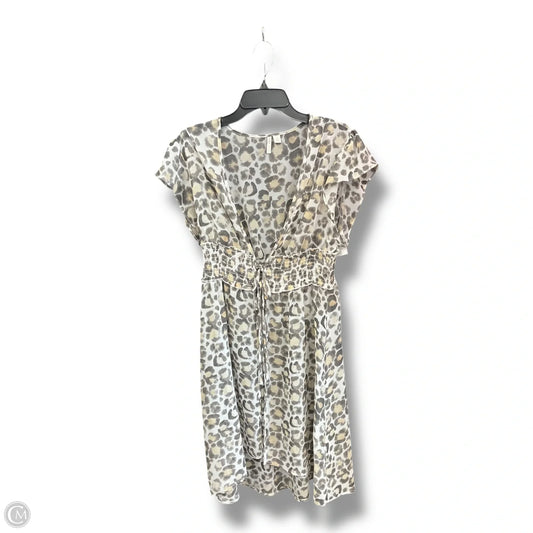 Swimwear Cover-up By Cato In Animal Print, Size: S