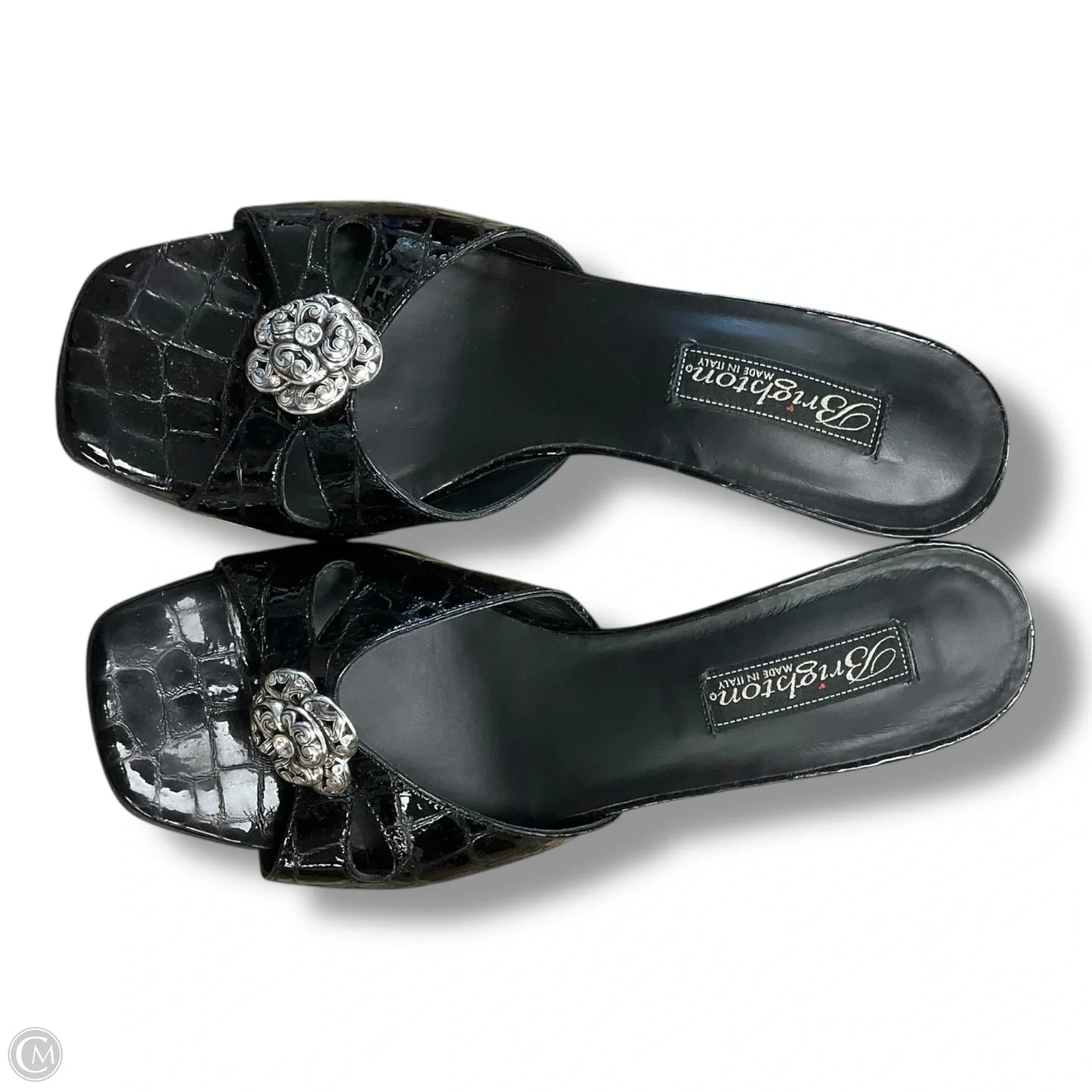 Shoes Heels Kitten By Brighton In Black, Size: 6.5