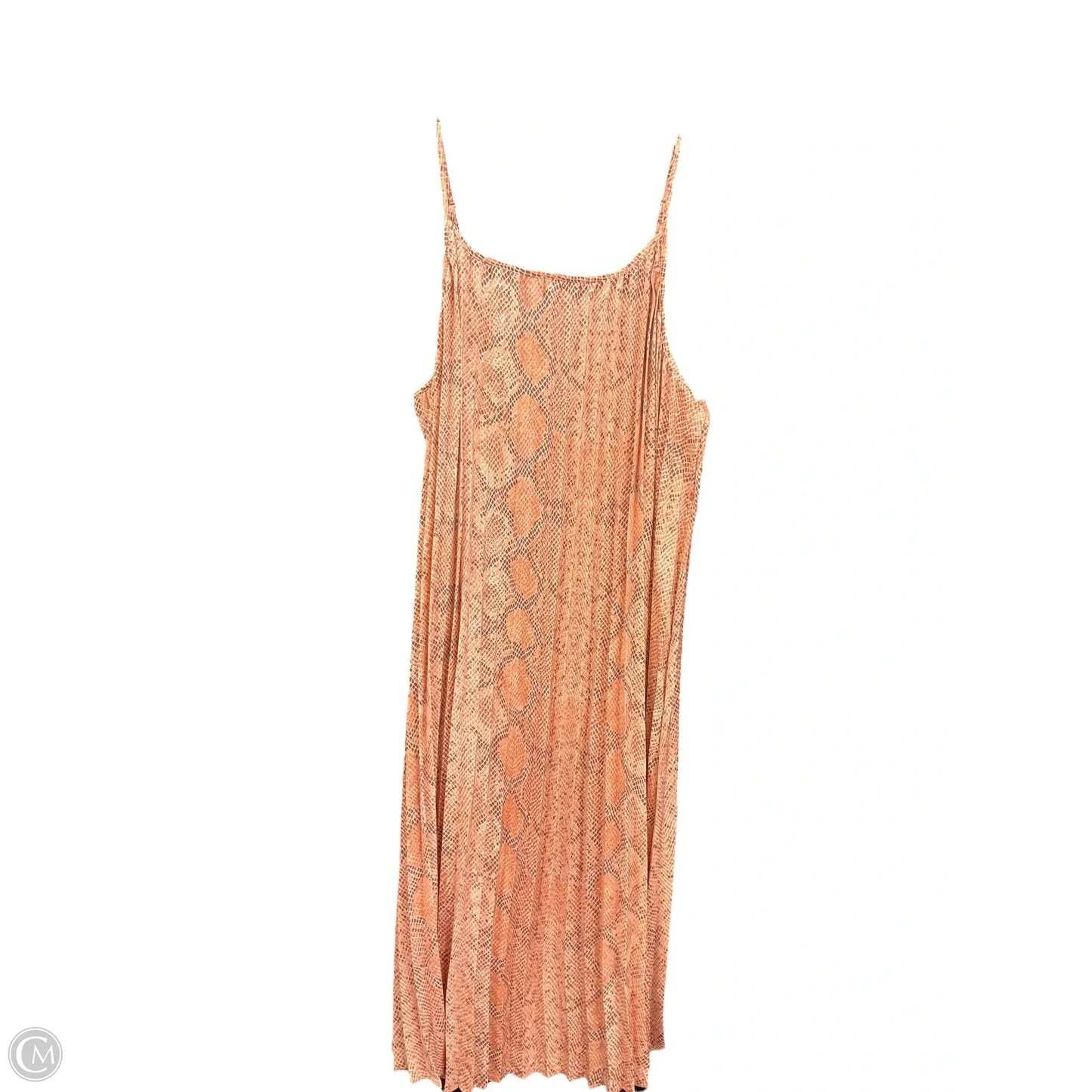 Dress Casual Maxi By Ava & Viv In Orange, Size: 2x