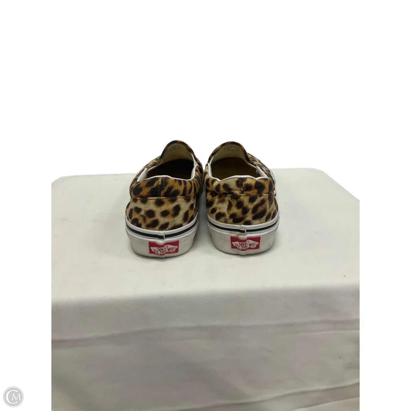 Shoes Flats By Vans In Animal Print, Size: 6.5