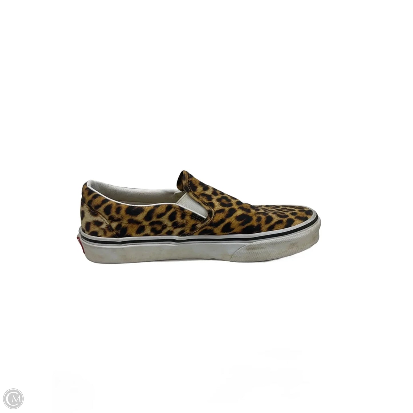 Shoes Flats By Vans In Animal Print, Size: 6.5