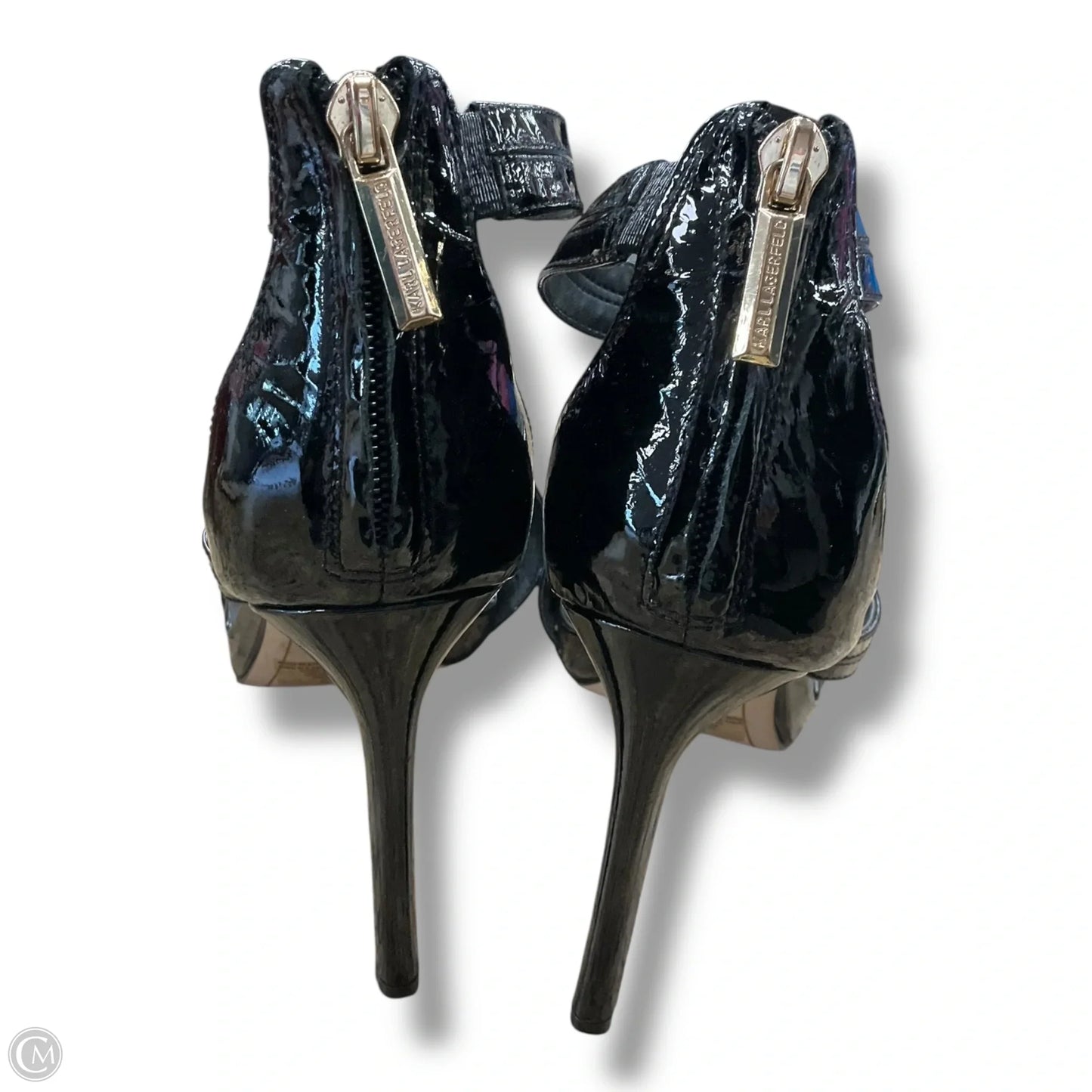 Shoes Heels Stiletto By Karl Lagerfeld In Black, Size: 8
