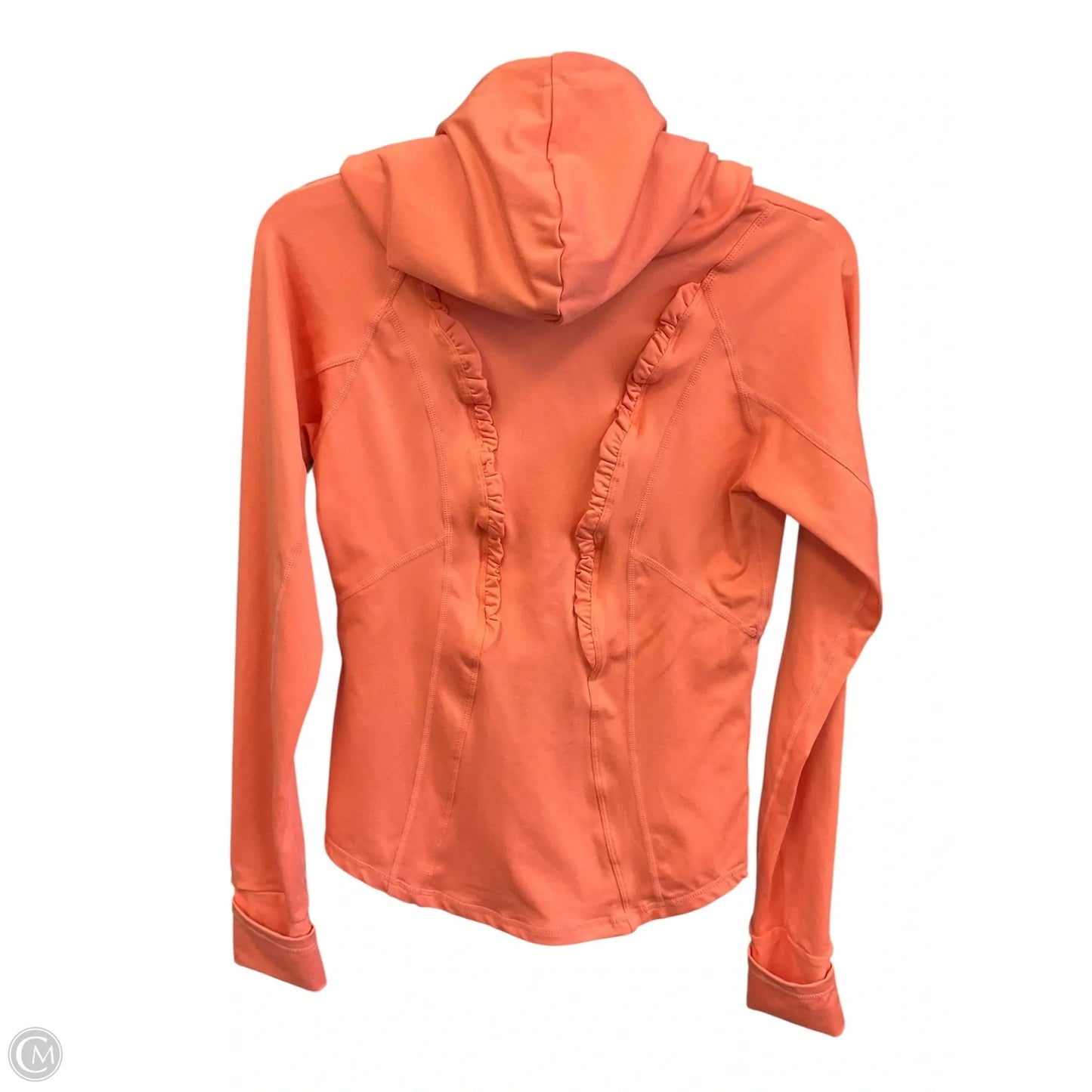 Athletic Jacket By Clothes Mentor In Peach, Size: S