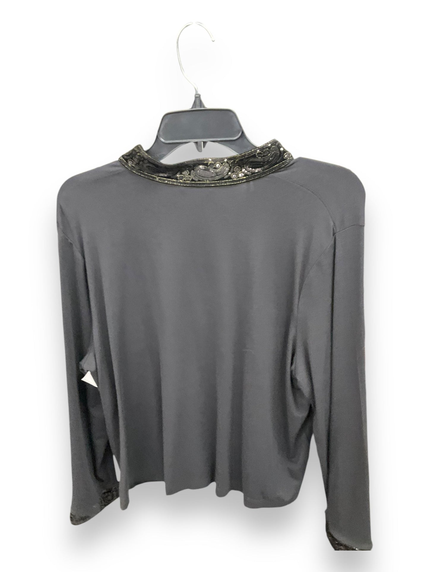 Top Sleeveless By Talbots In Black, Size: 2x