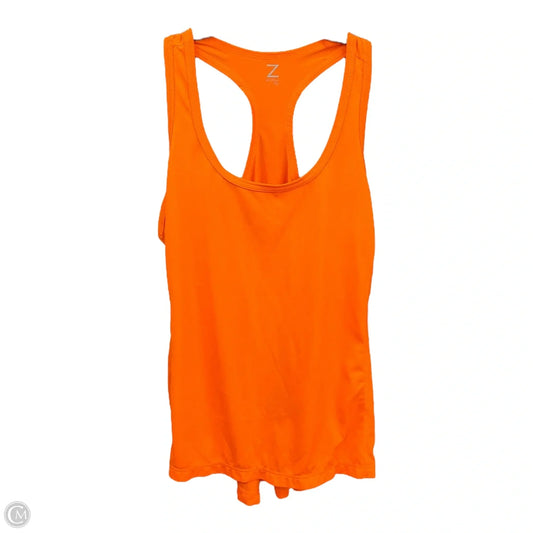 Athletic Tank Top By Zella In Orange, Size: L