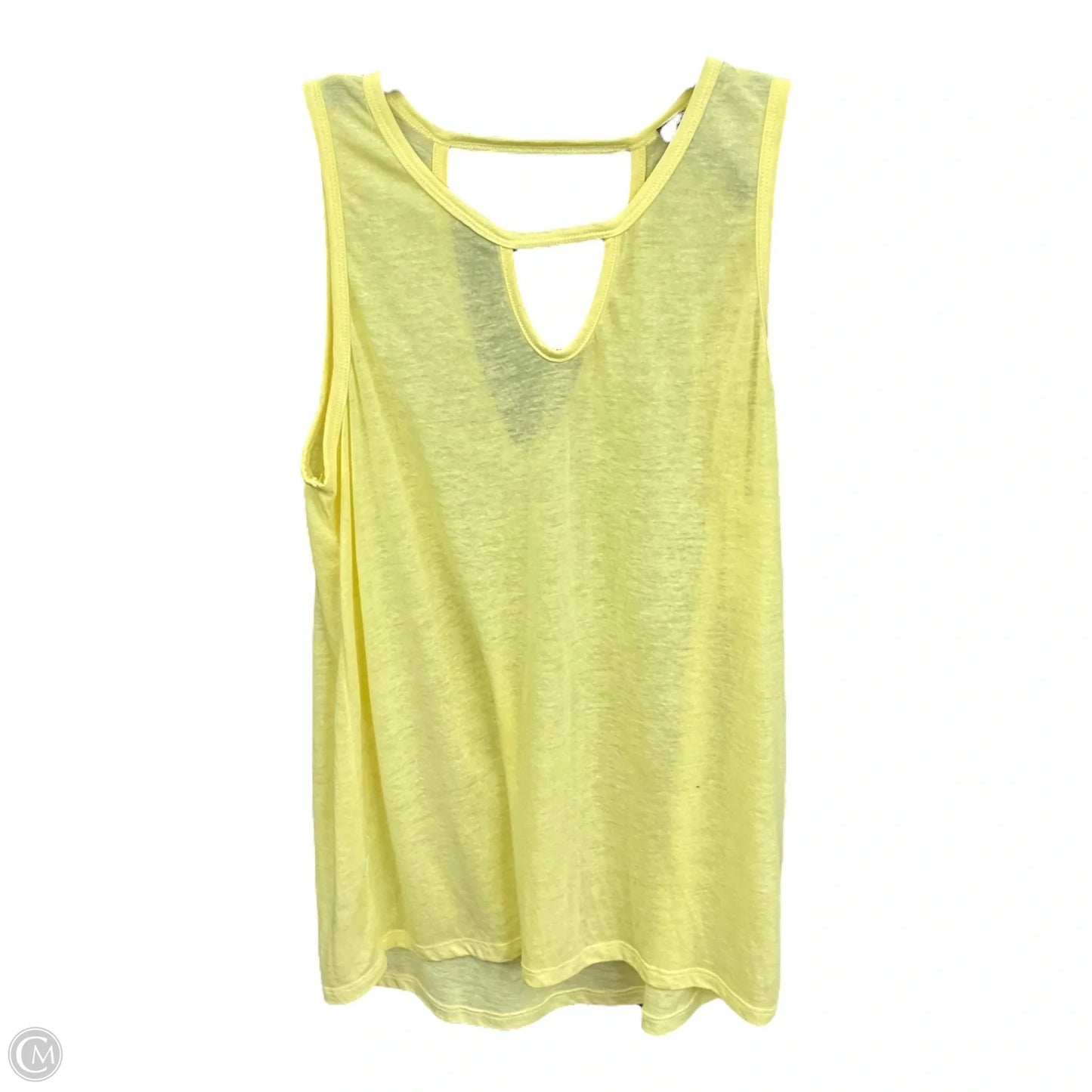Athletic Tank Top By Rbx In Yellow, Size: Xl