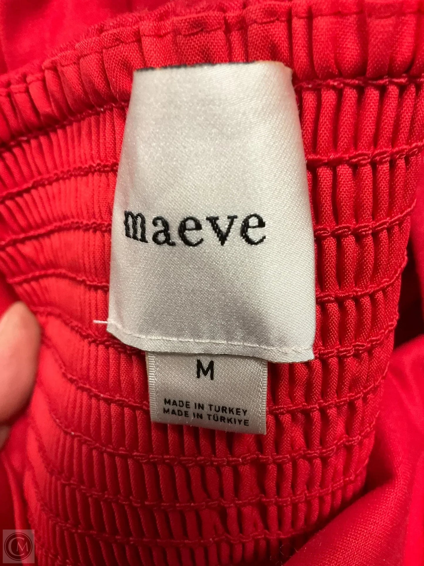 Dress Casual Short By Maeve In Red, Size: M