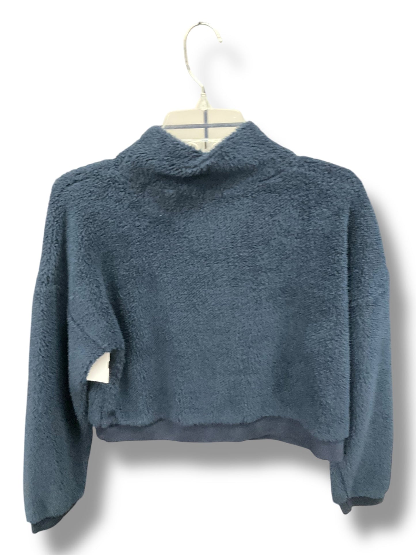 Athletic Sweatshirt Crewneck By Beyond Yoga In Navy, Size: L