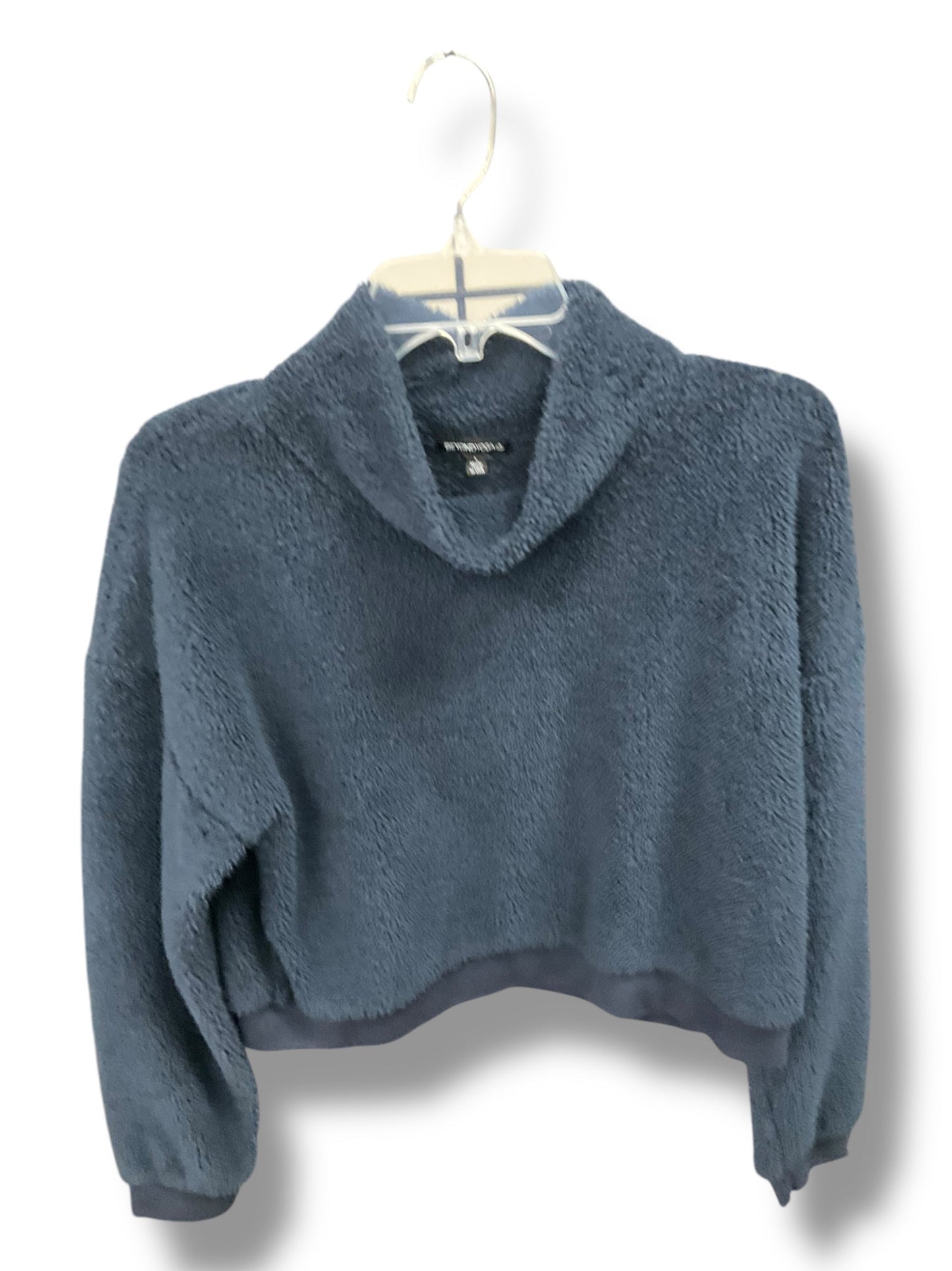 Athletic Sweatshirt Crewneck By Beyond Yoga In Navy, Size: L