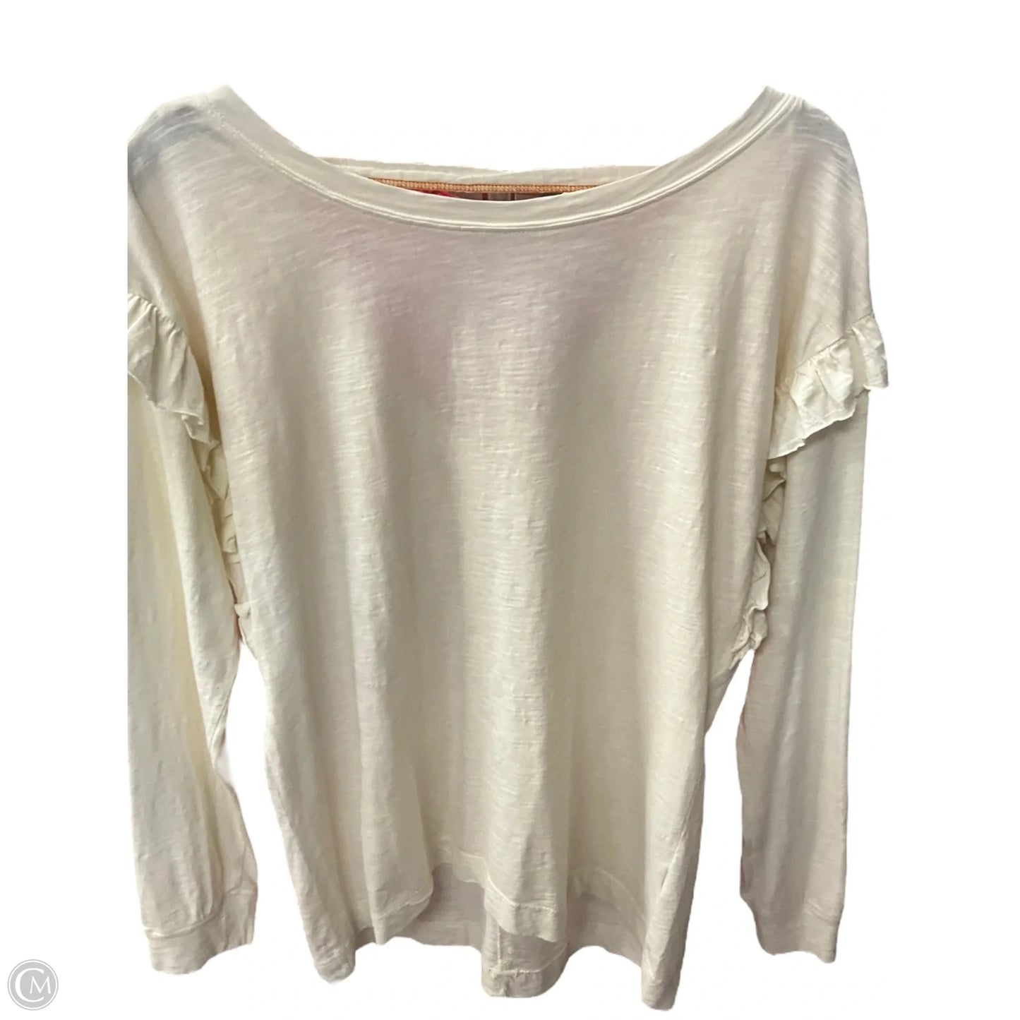Top Long Sleeve By Pilcro In Cream, Size: Xs
