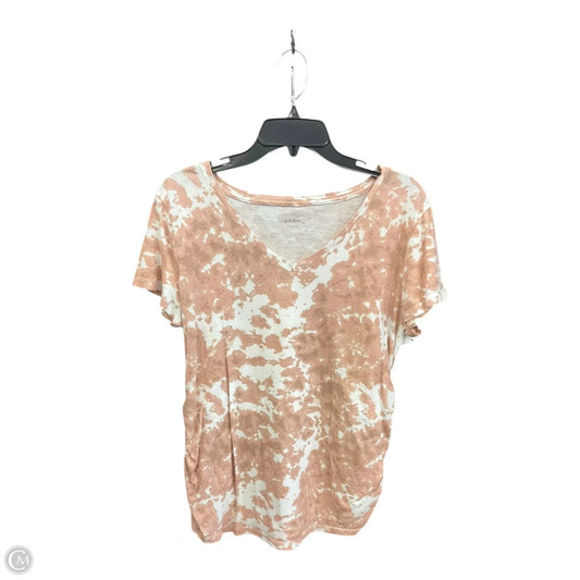 Maternity Top Short Sleeve By Isabel Maternity, Size: L