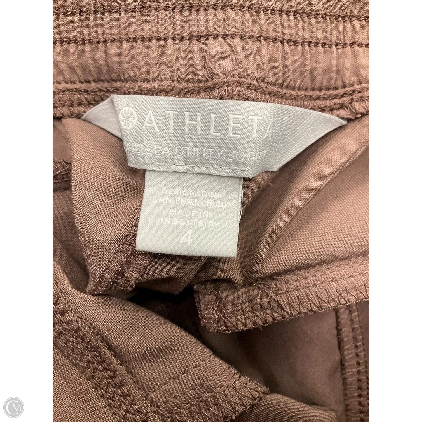 Athletic Pants By Athleta In Brown, Size: S