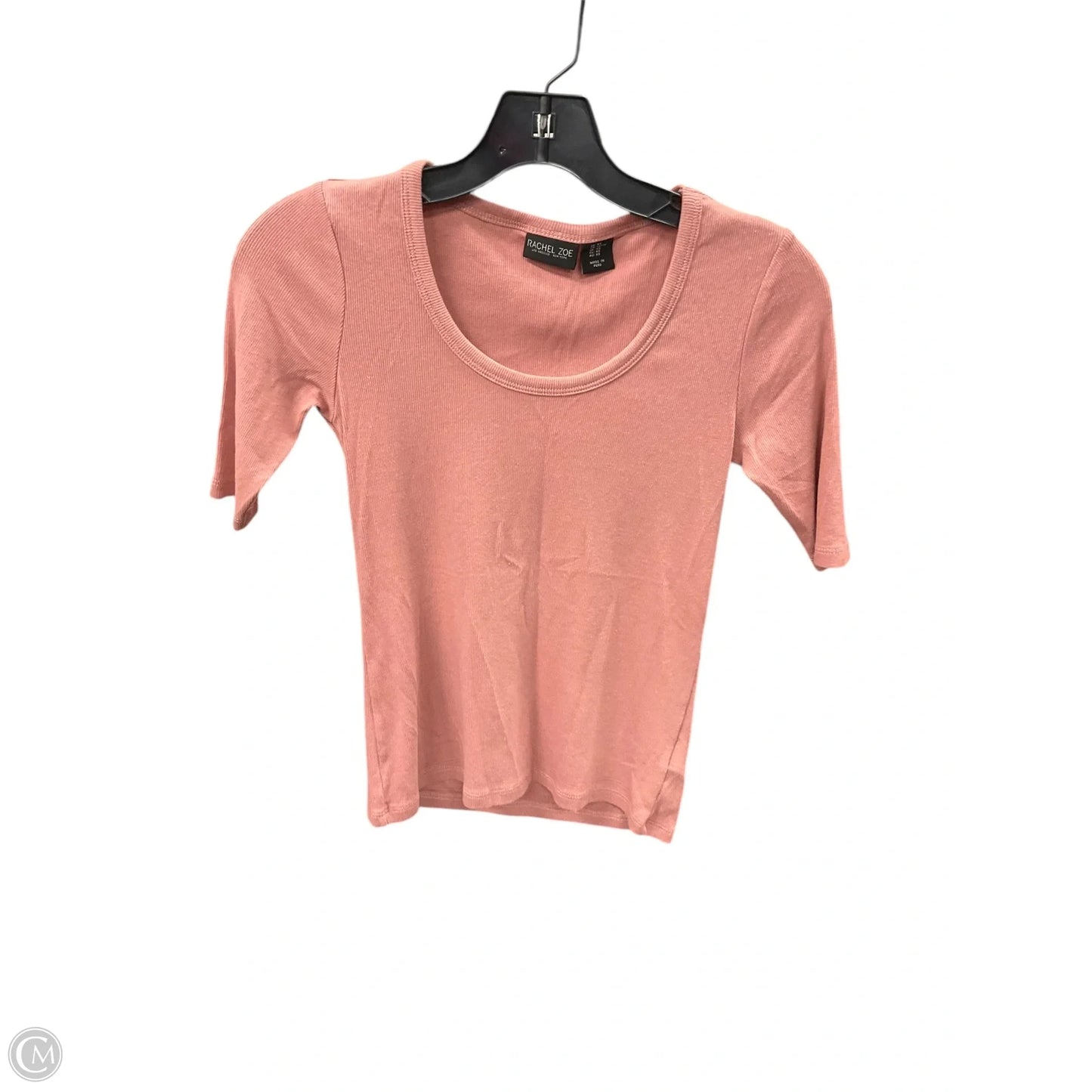 Top Short Sleeve Basic By Rachel Zoe In Pink, Size: Xs
