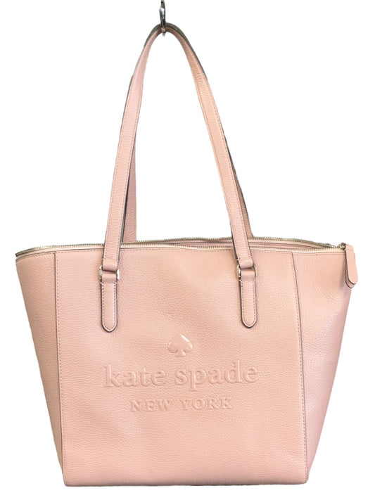 Handbag Leather By Kate Spade  Size: Large