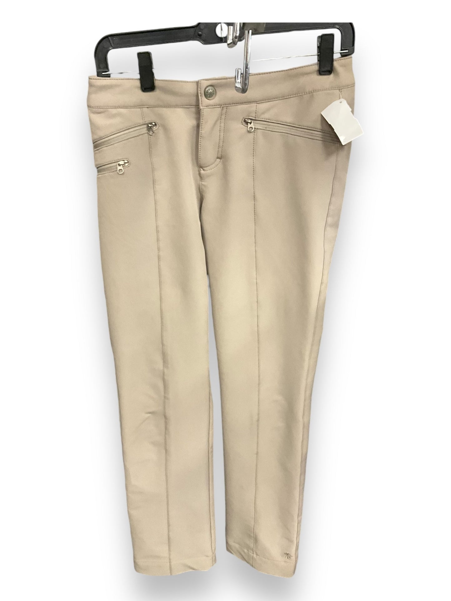 Athletic Pants By Athleta In Taupe, Size: Xs