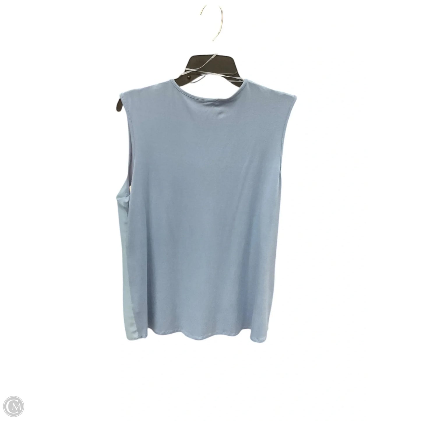 Top Sleeveless By Vince Camuto In Light Blue, Size: M