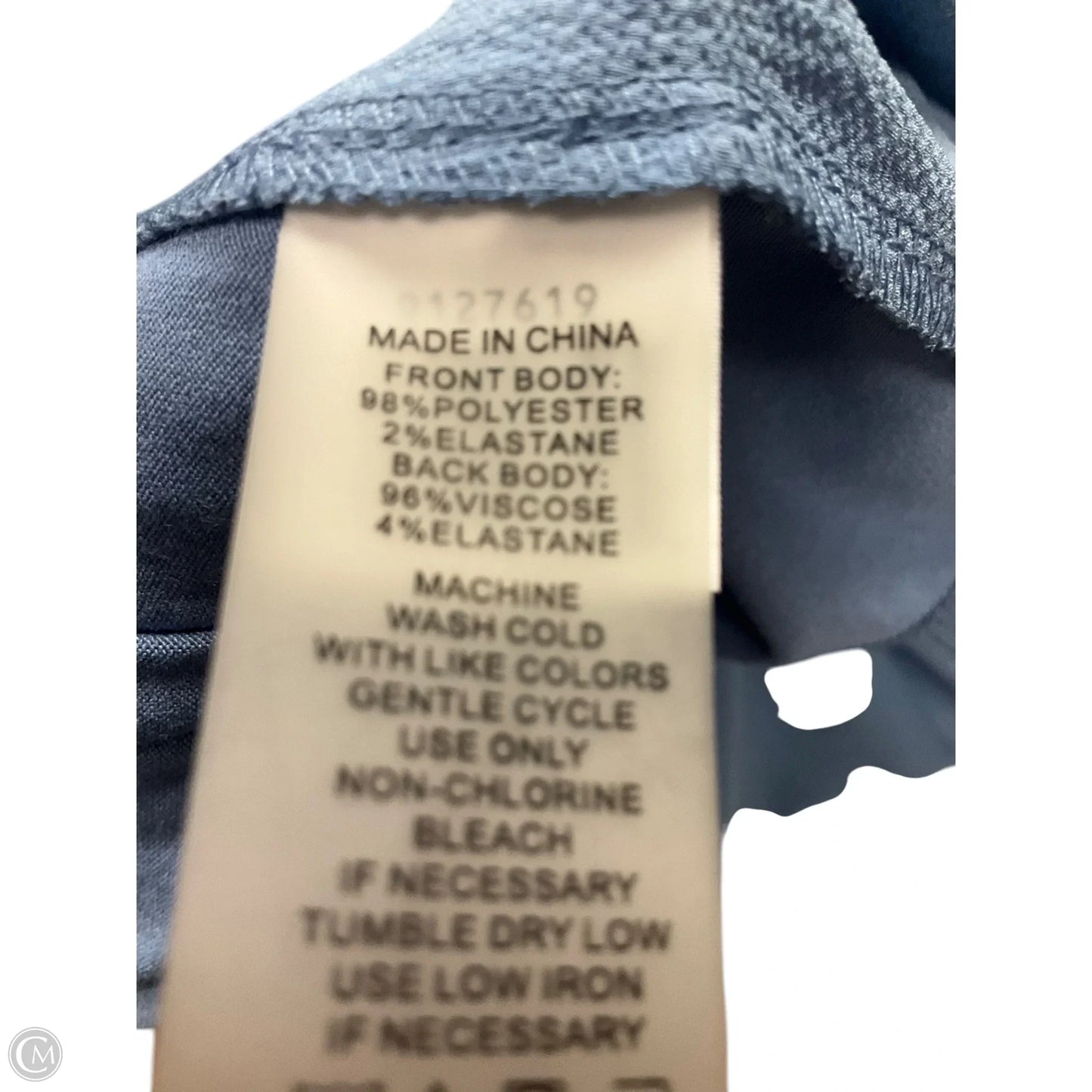 Top Sleeveless By Vince Camuto In Light Blue, Size: M