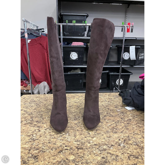 Boots Knee Heels By Life Stride In Brown, Size: 6