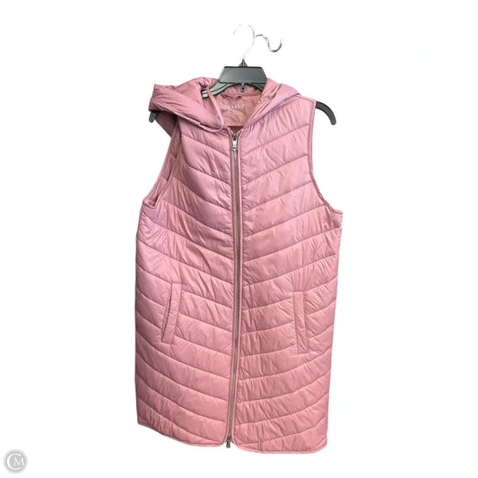 Vest Puffer & Quilted By Bernardo In Pink, Size: M