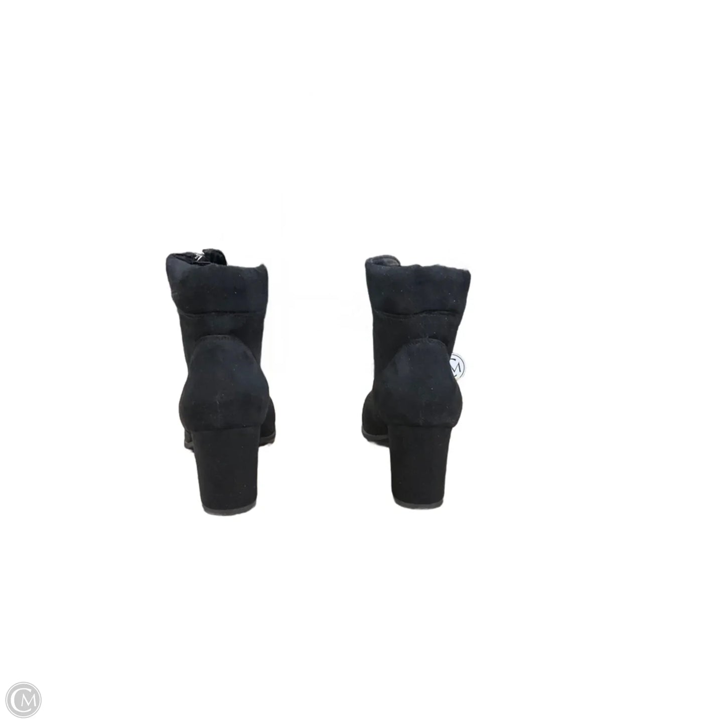 Boots Ankle Heels By Madden Girl In Black, Size: 8