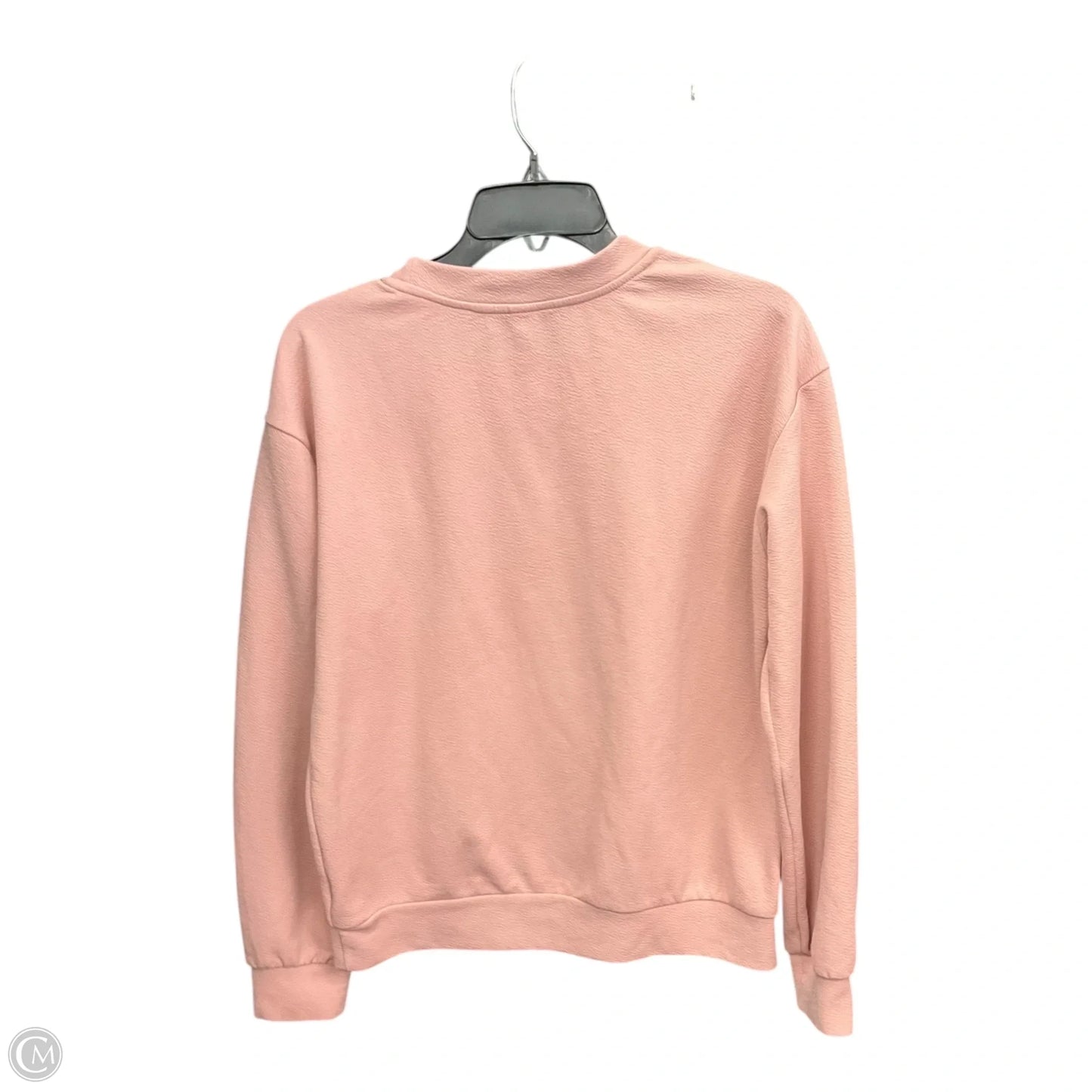Top Long Sleeve Basic By Clothes Mentor In Pink, Size: M