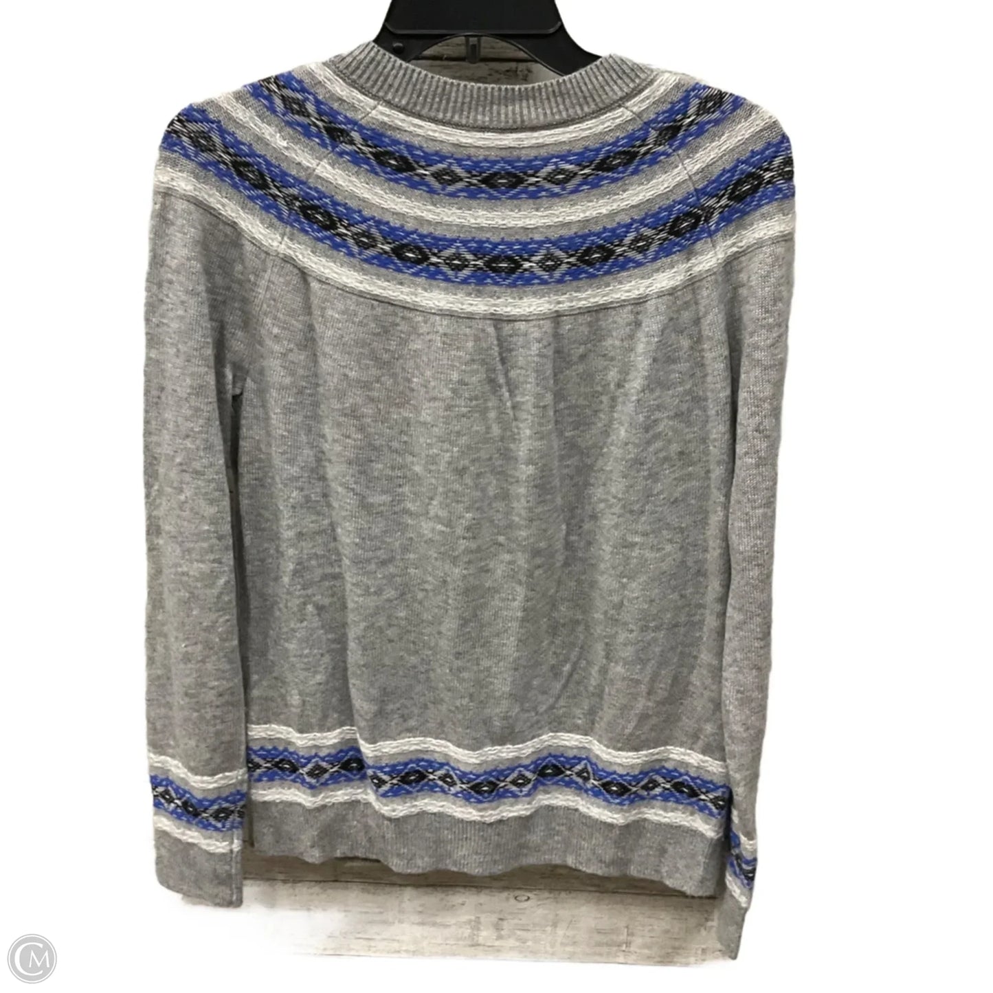 Cardigan By Talbots In Grey, Size: L