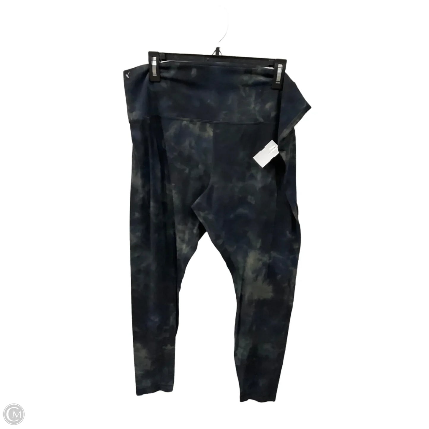 Athletic Leggings By Lululemon In Green, Size: 2x