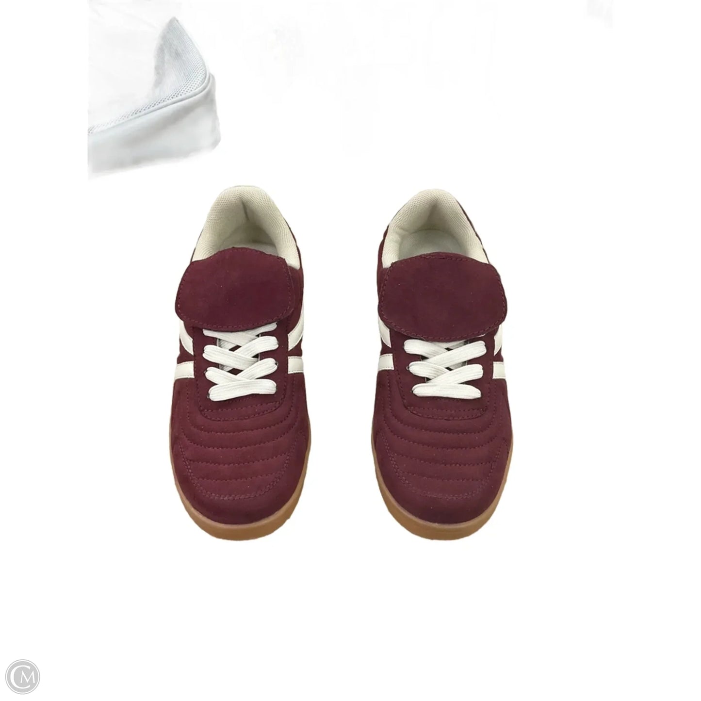Shoes Sneakers By Steve Madden In Maroon, Size: 7.5