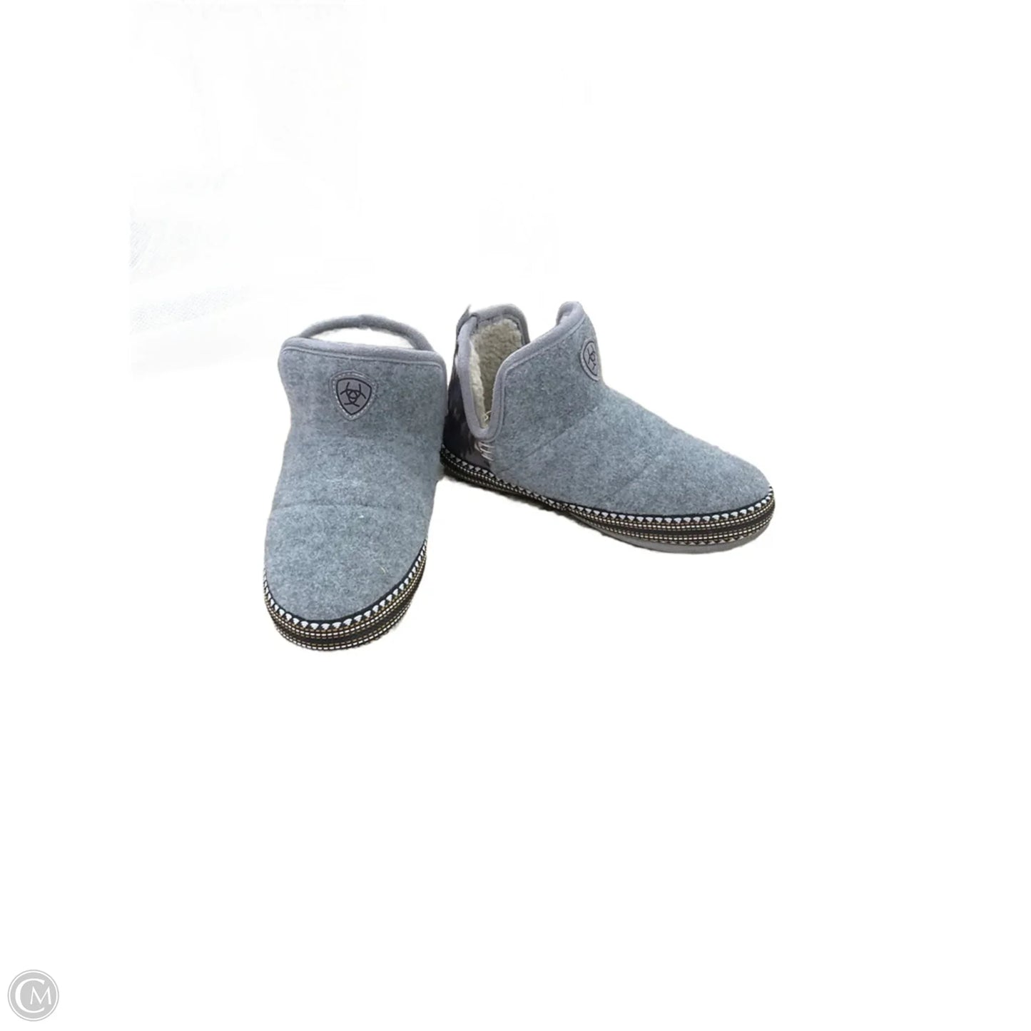 Slippers By Ariat In Grey, Size: 6