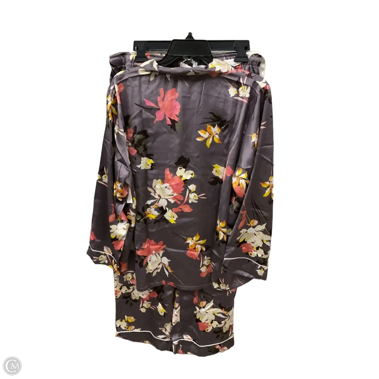 Pajamas 2pc By Clothes Mentor In Floral Print, Size: L