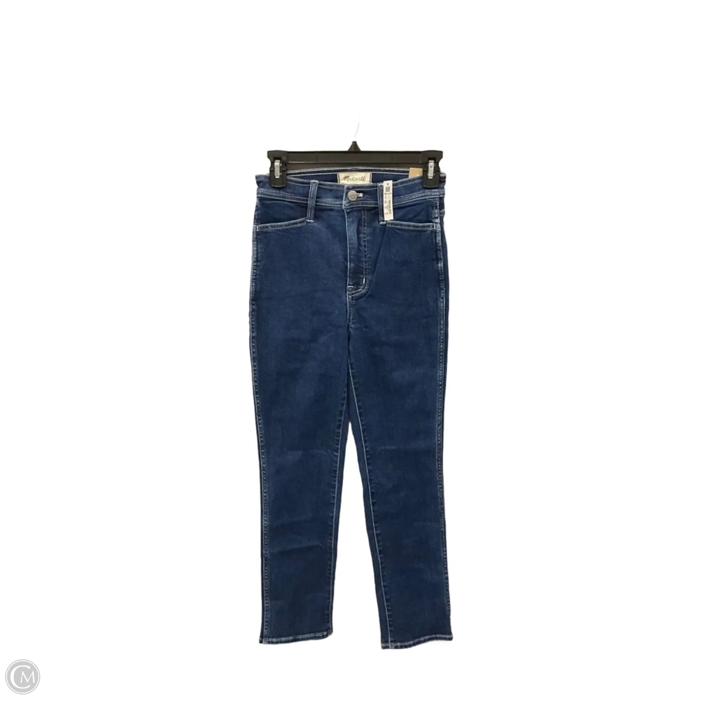 Jeans Skinny By Madewell In Blue Denim, Size: 0