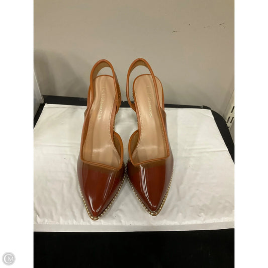 Shoes Heels Platform By Bcbgeneration In Brown, Size: 7