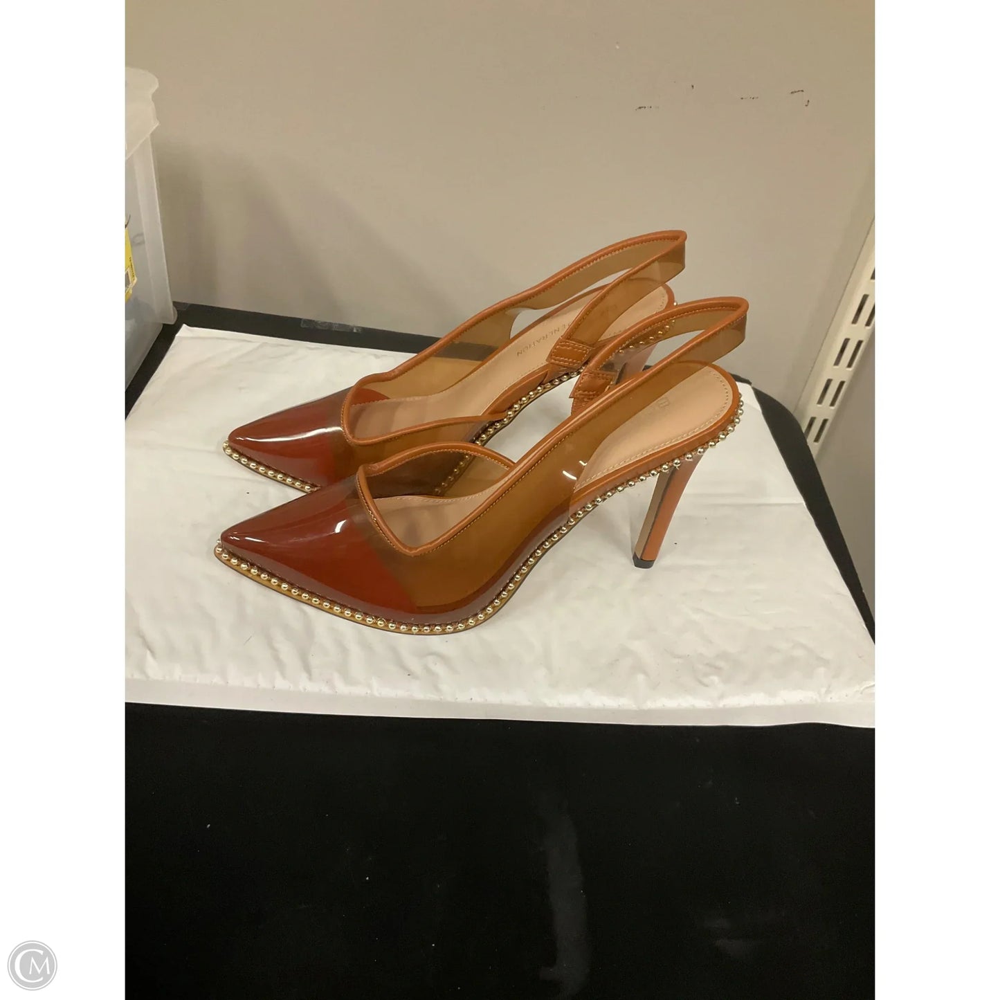 Shoes Heels Platform By Bcbgeneration In Brown, Size: 7