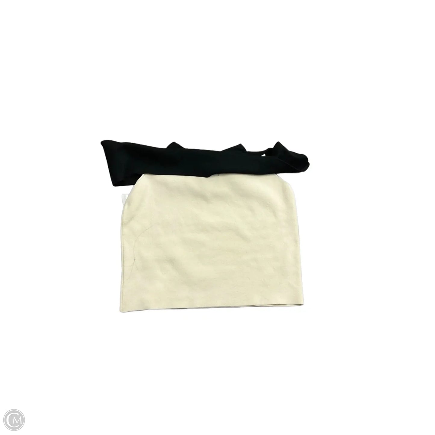 Top Sleeveless By Maeve In Black & Cream, Size: Xl