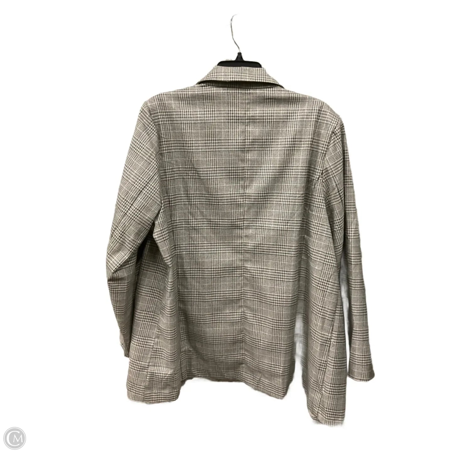 Blazer By Cato In Plaid Pattern, Size: 2x
