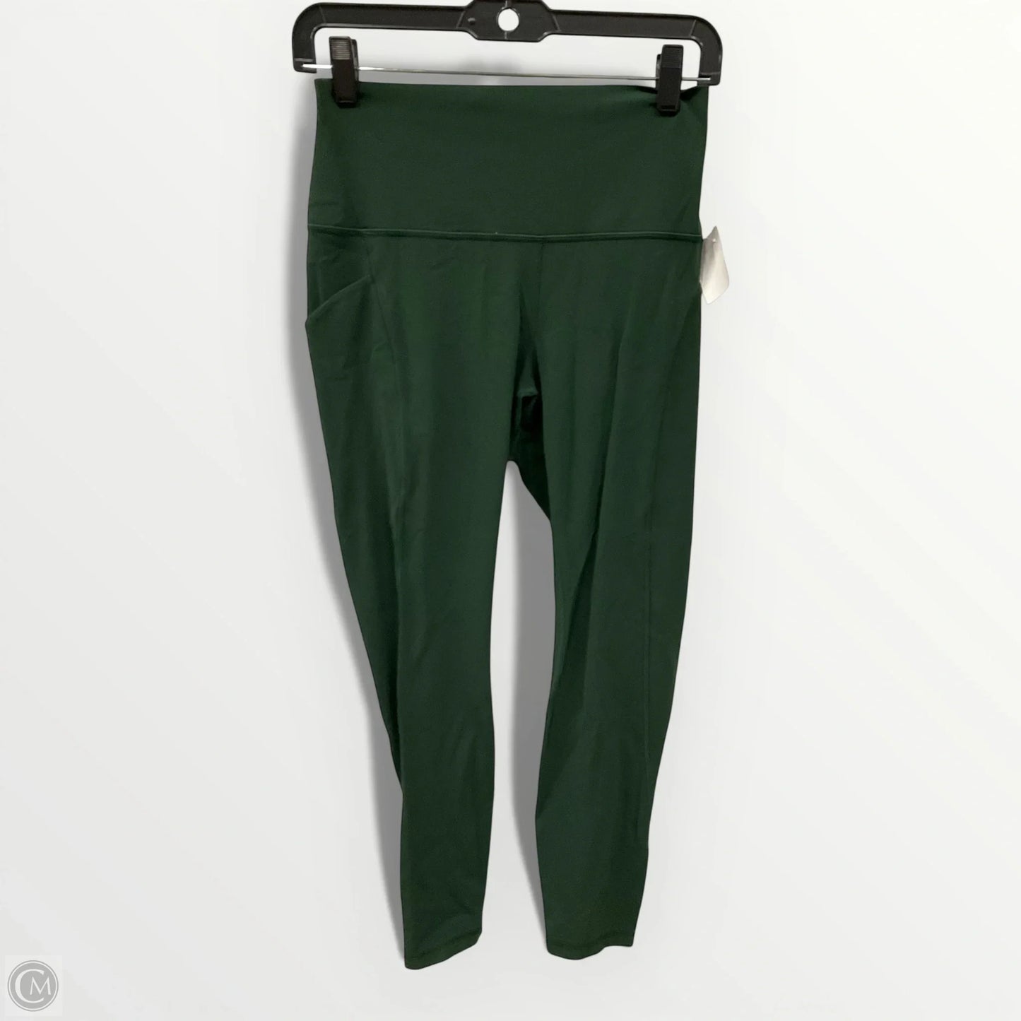 Athletic Leggings By Lululemon In Green, Size: M