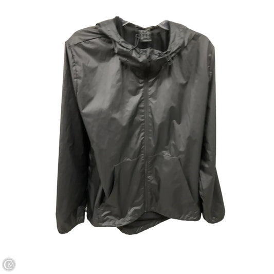 Athletic Jacket By Adidas In Black, Size: Xl