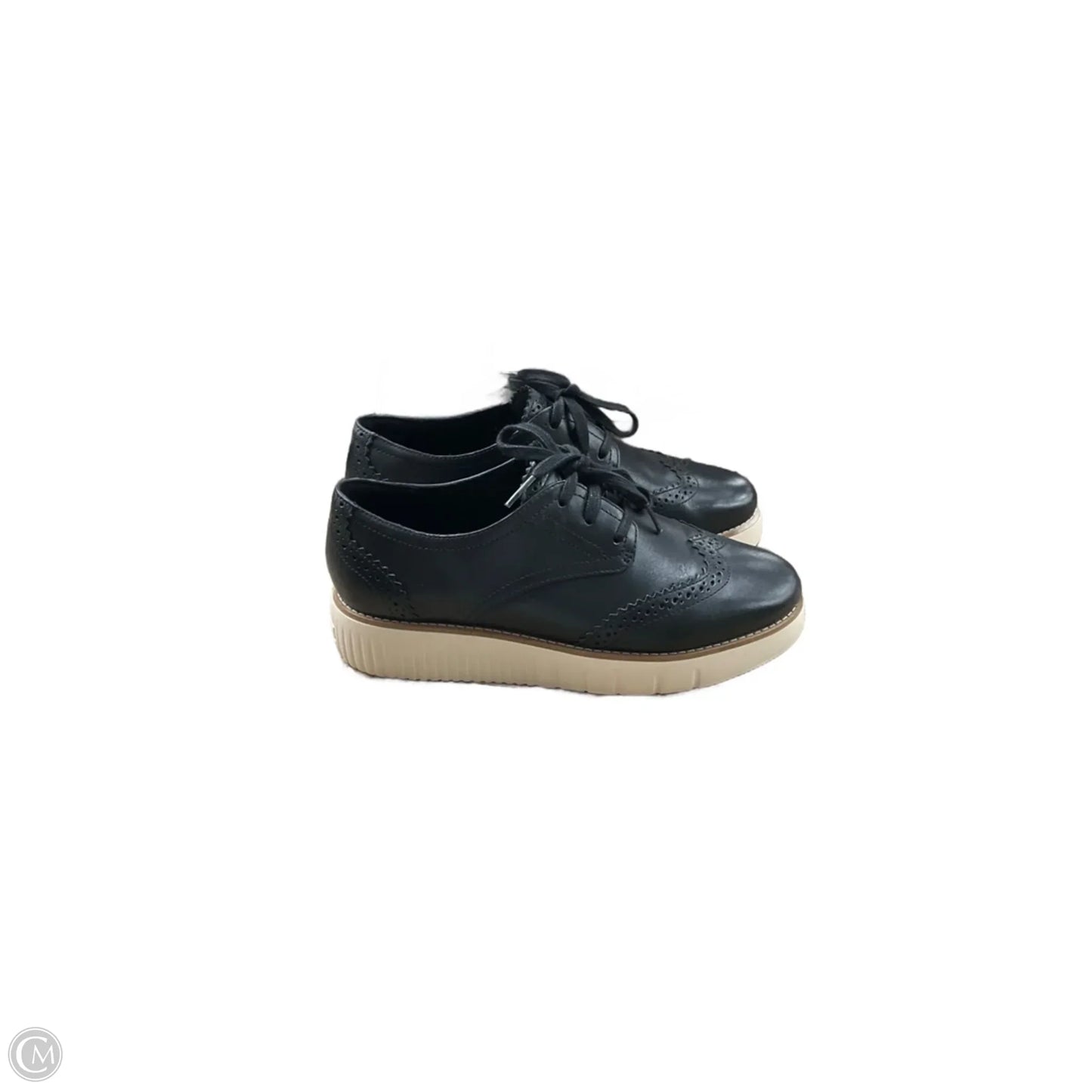 Shoes Flats By Cole-haan In Black & White, Size: 6