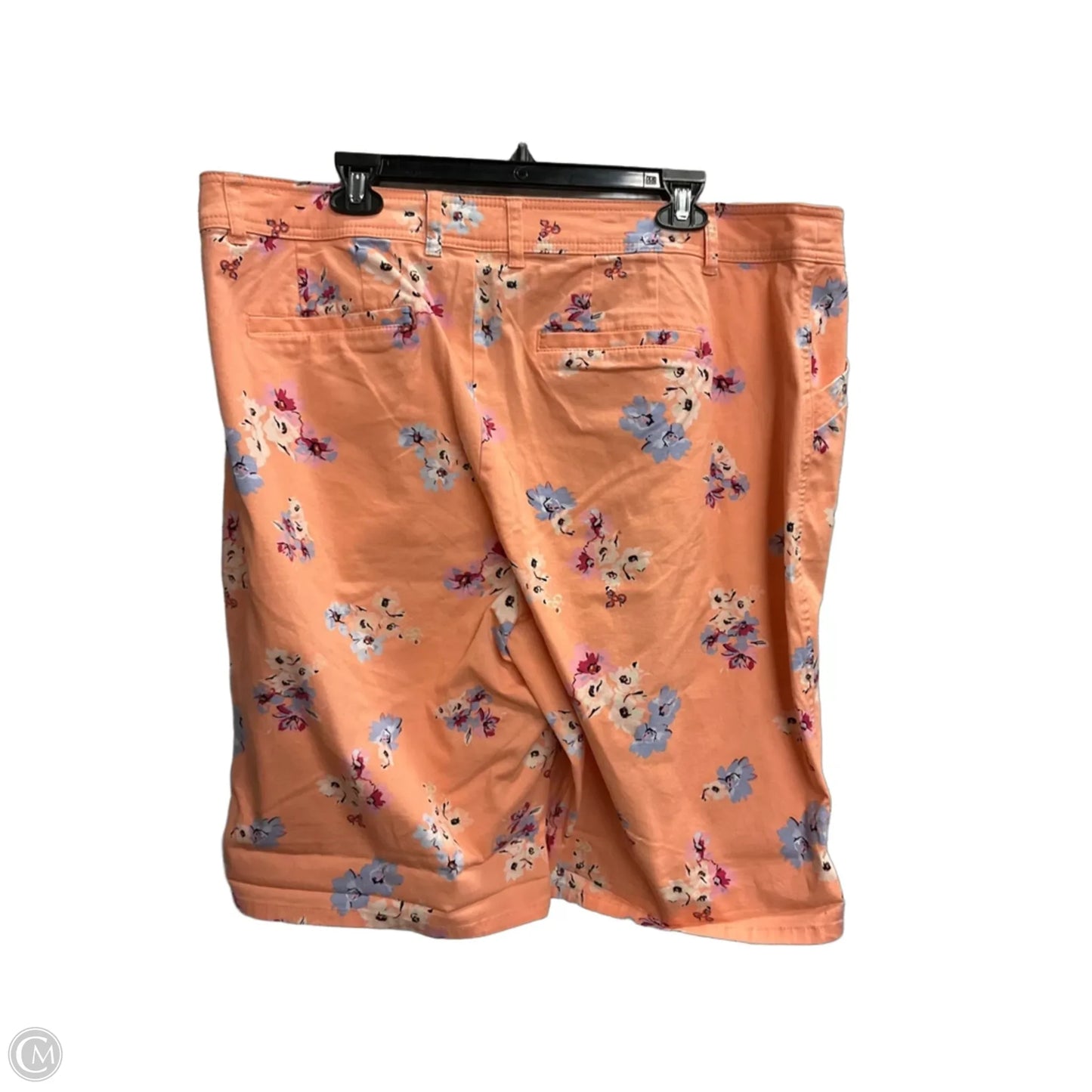 Shortalls By Lane Bryant In Floral Print, Size: 18