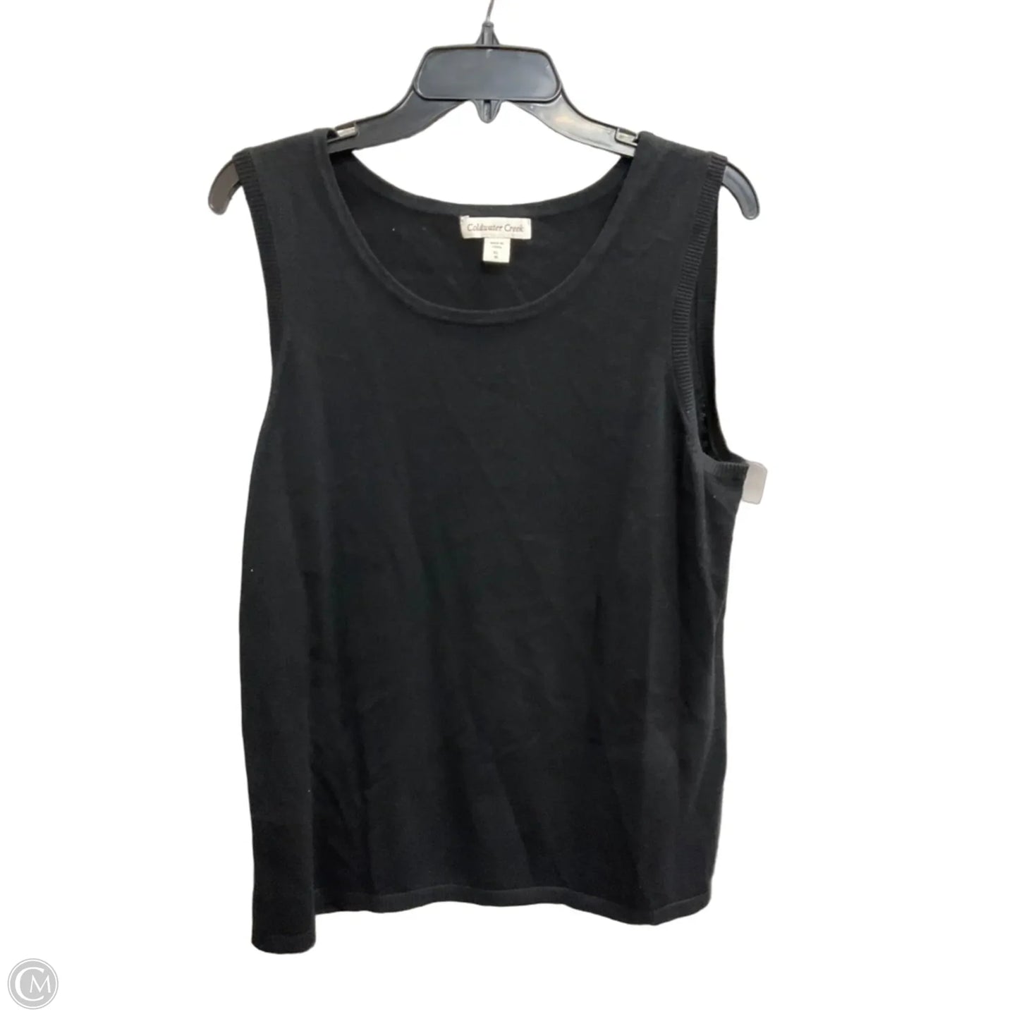 Tank Top By Coldwater Creek In Black, Size: Xl